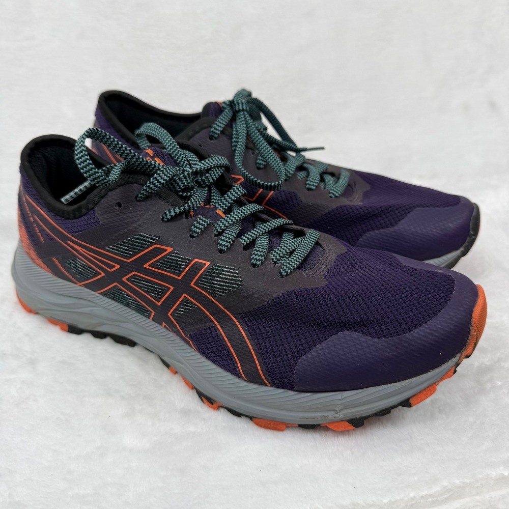 ASICS Gel-Excite‎ Trail Womens Running Shoes Purple Orange 1012B051 Size 10